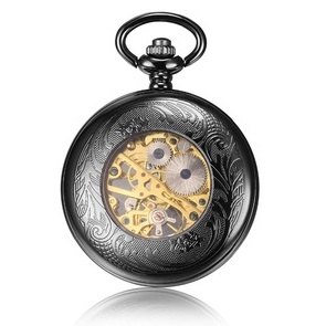 Reloj de bolsillo LU-4708 - Dorado