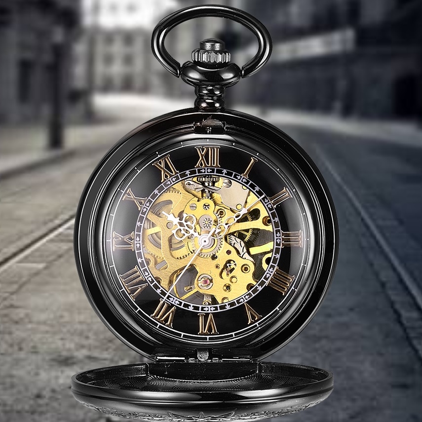 Reloj de bolsillo LU-4708 - Dorado