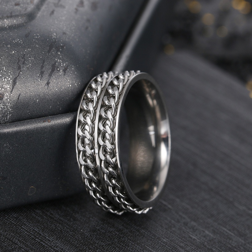 Anillo WA-17062 - Negro / Plateado / 55mm