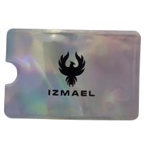 Funda protectora RFID para tarjeta Izmael - Plata