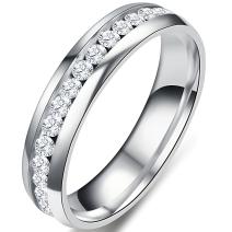 Anillo EN-3361 - Plata / 52mm