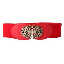 Cinturón retro KI-12632 - Rojo