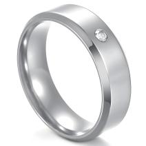 Anillo para hombre NE-17472 - Plateado / 55mm
