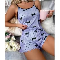 Pijama corto para mujer BO-30581 - Azul / S