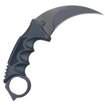 Cuchillo de exterior SC-27745 - Negro