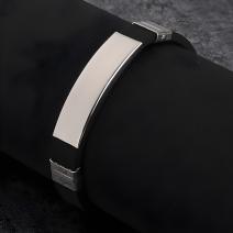 Pulsera de silicona - Negra
