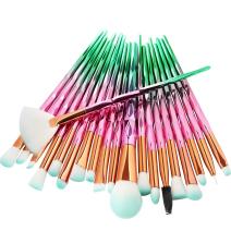 Brochas de maquillaje - Verde