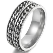 Anillo WA-17043 - Plateado / 65mm