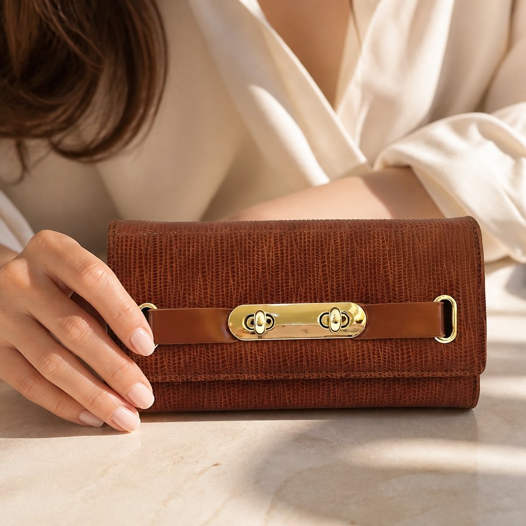 Cartera YA-11435 - Marrón