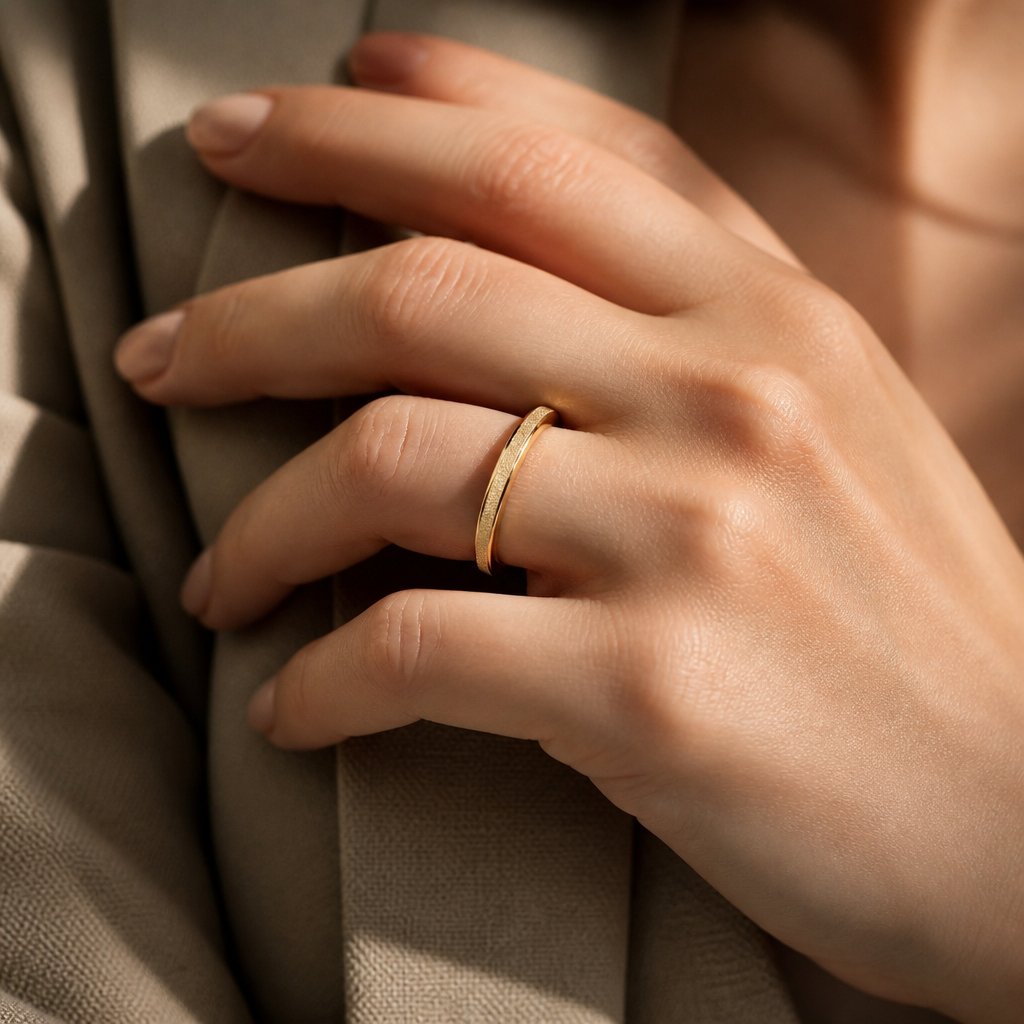 Anillo JO-17212 - Dorado / 55mm