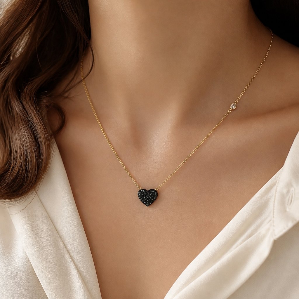 Collar ZU-20686 - Dorado / Negro