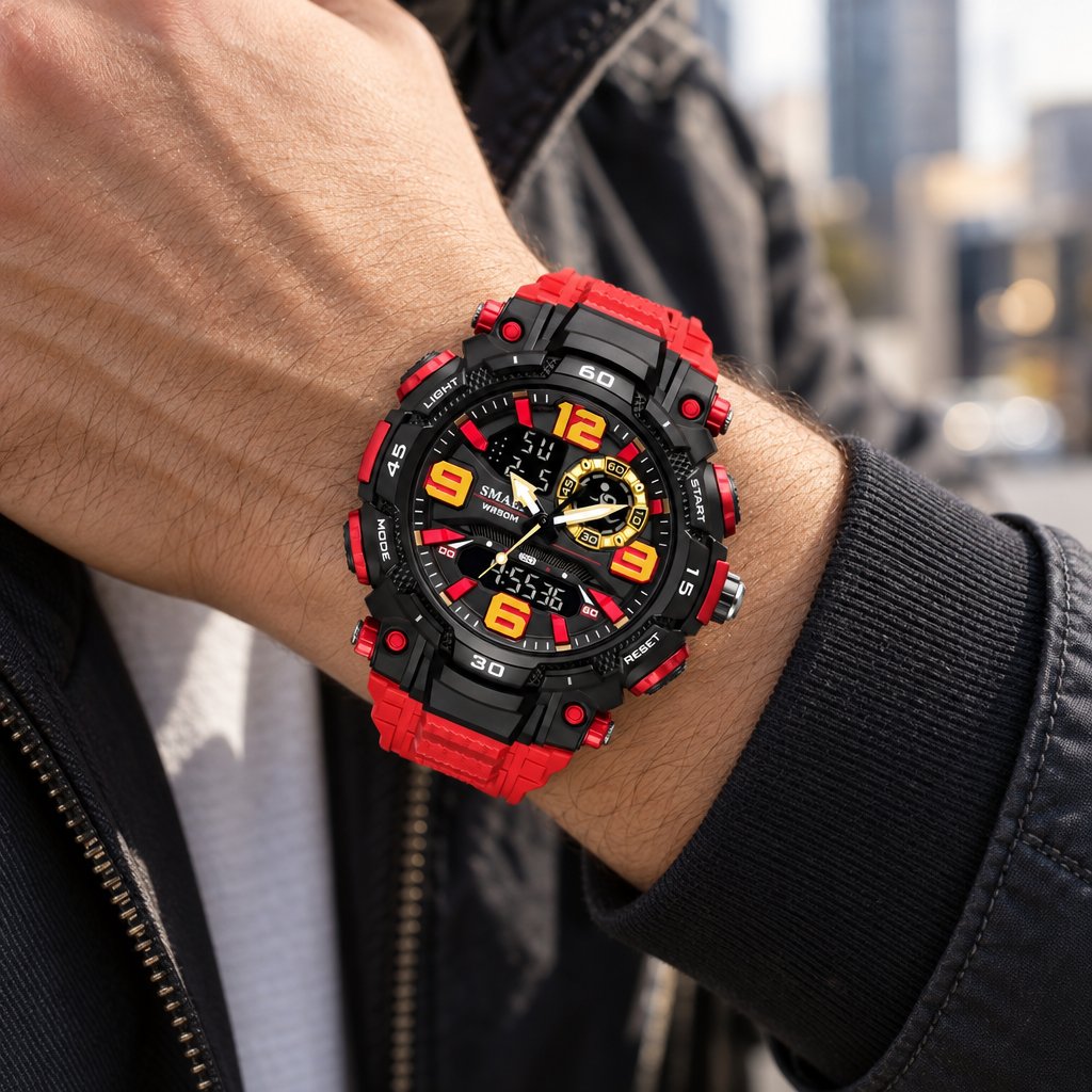 Reloj SMAEL JA-29481 - Rojo