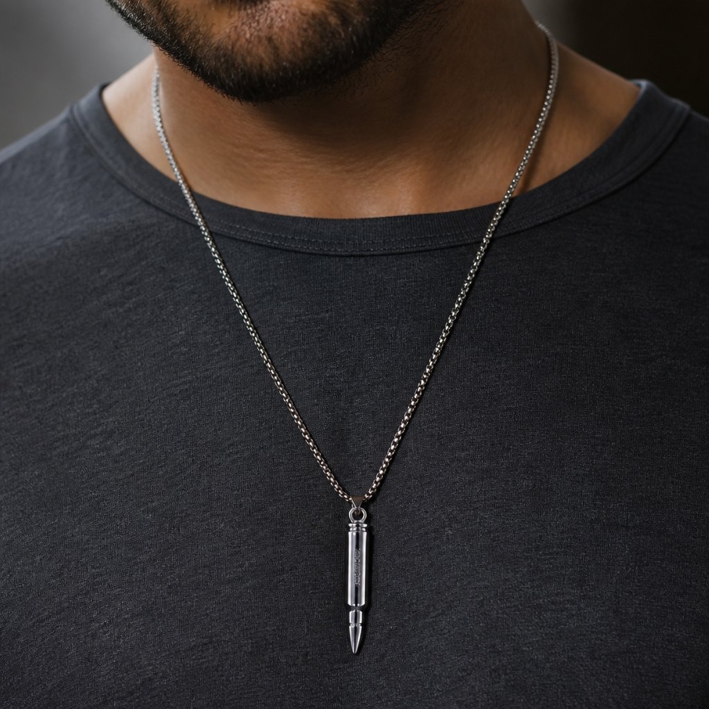 Collar KU-34215 - Plateado