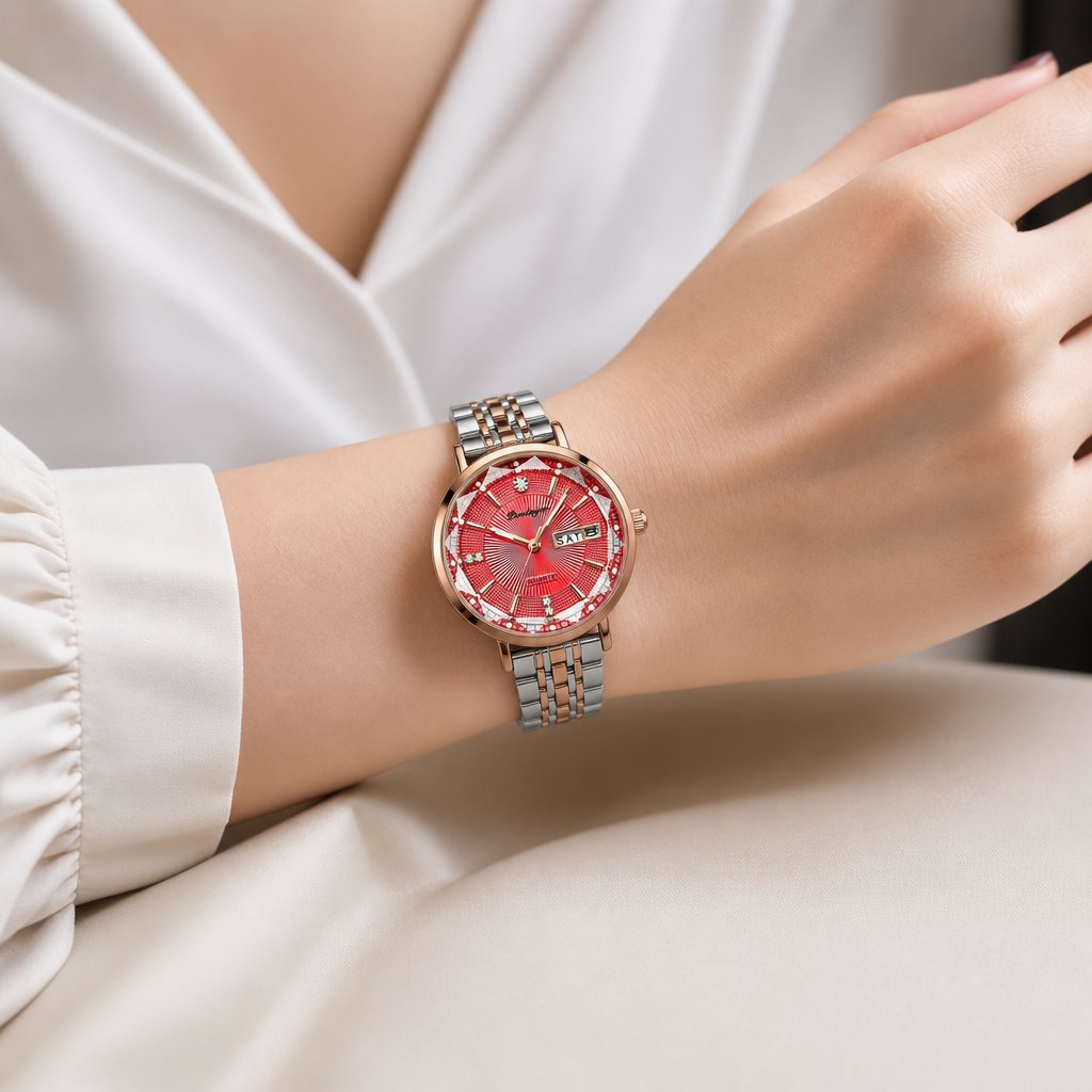 Reloj POEDAGAR CR-35036 - Rojo