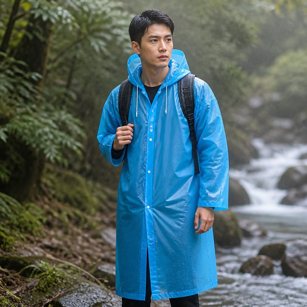 Impermeable RC - 40461 - Azul / Talla Única