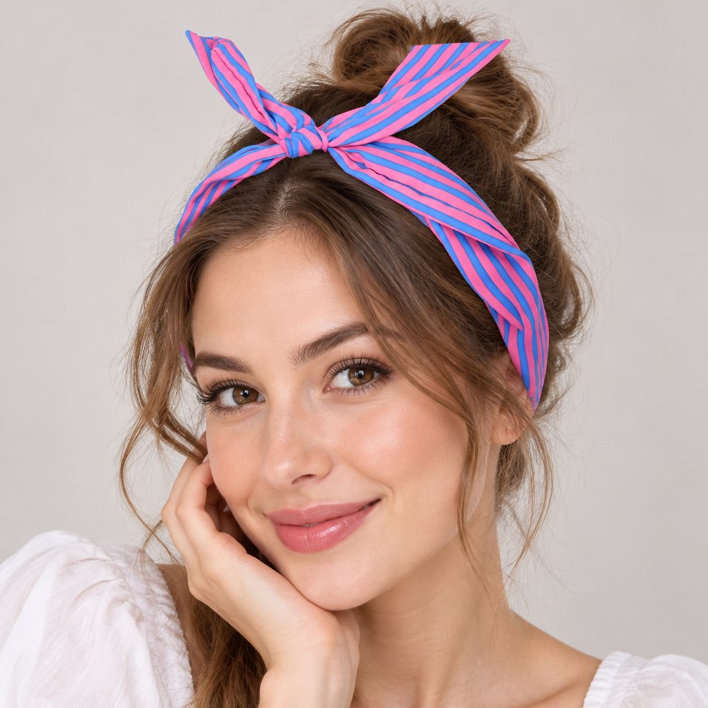 Diadema XÉ - 4173 - Tipo9 / Rosa - Azul